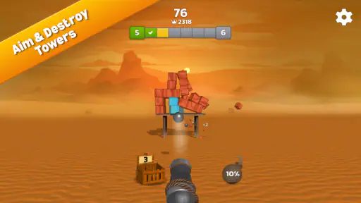 Cannon Balls 3D: Tower Crash screenshot