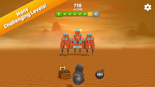 Cannon Balls 3D: Tower Crash screenshot