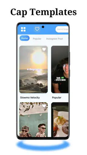Cap Template - Video Templates screenshot