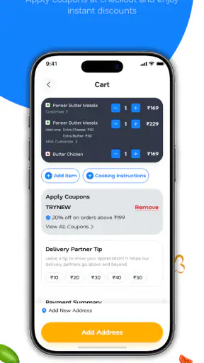 Caps Delivery screenshot