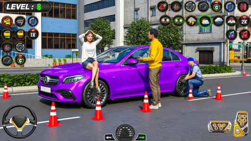 Car Parking Sim Driving School screenshot