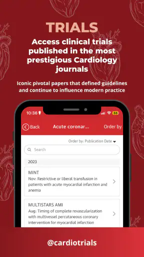 CardioTrials - Cardiology screenshot