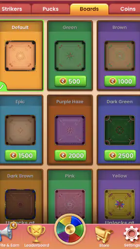 Carrom 365 Real Game screenshot