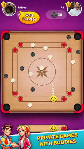 Carrom Master - Online Carrom screenshot