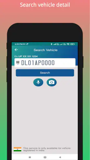 Challan Info - Vehicle Info screenshot