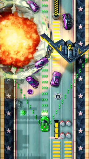Chaos Road: कॉम्बैट रेसिंग screenshot