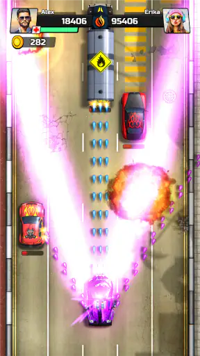 Chaos Road: कॉम्बैट रेसिंग screenshot