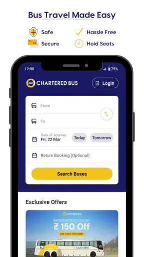 Chartered Bus screenshot