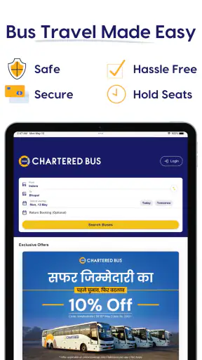 Chartered Bus screenshot