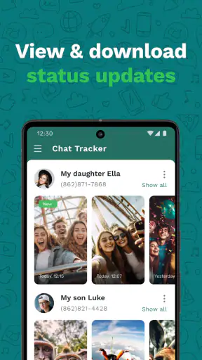 Chat Tracker screenshot