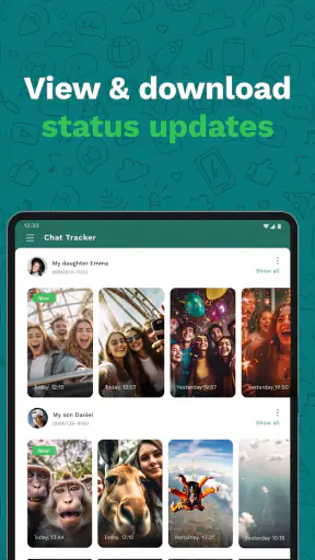 Chat Tracker screenshot