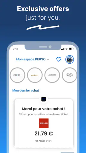 CHECK - Your digital receipts screenshot