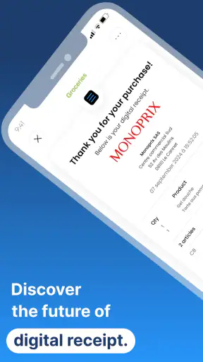CHECK - Your digital receipts screenshot