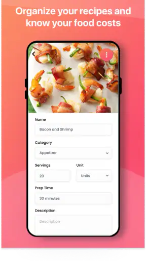 Chef Pro - Recipe Costs screenshot