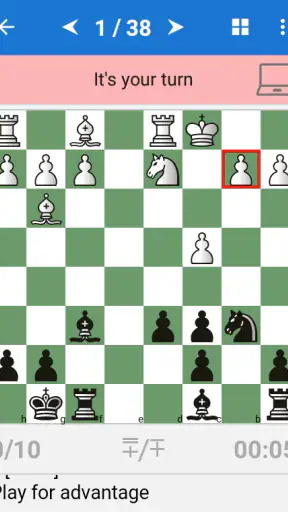 Chess Middlegame I screenshot