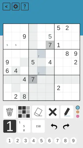 Chess Sudoku screenshot