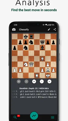 Chessify: Scan & Analyze chess screenshot