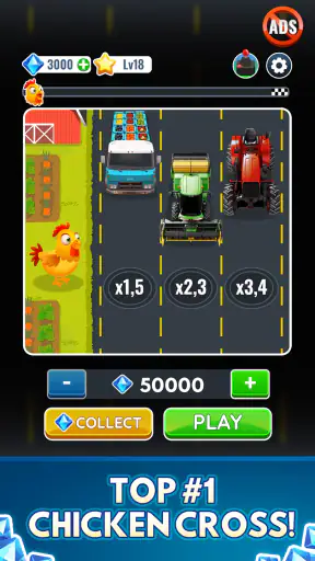 Chicken Cross 2 - Farm Road 2 screenshot