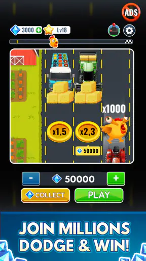 Chicken Cross 2 - Farm Road 2 screenshot