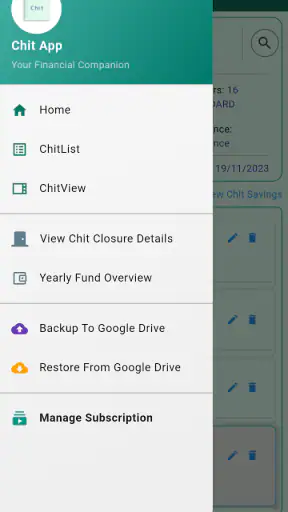 Chit App screenshot