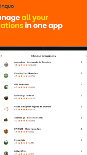 Cinquo (former Localboss) screenshot