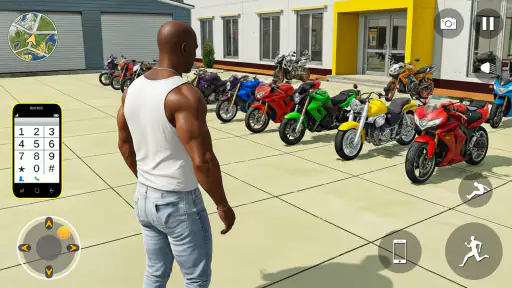 City Moto Racing Bike Game screenshot