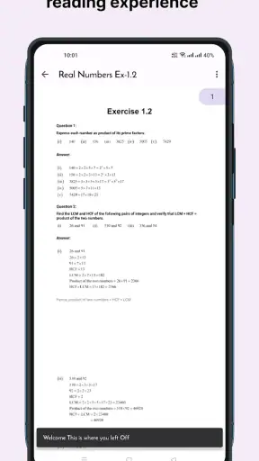 Class 10 NCERT Solutions screenshot