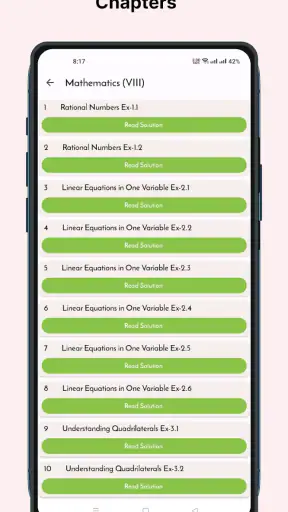 Class 8 Ncert Solutions screenshot