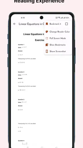 Class 8 Ncert Solutions screenshot