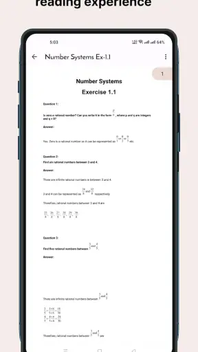 Class 9 Ncert Solutions screenshot