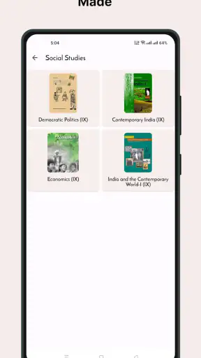 Class 9 Ncert Solutions screenshot