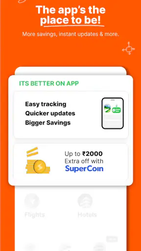 Cleartrip - Flight Hotel Train screenshot