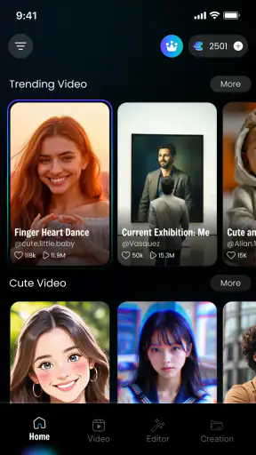 ClipFlux AI:AI Video Generator screenshot