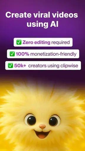 Clipwise: AI Video Generator screenshot