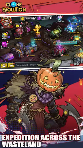 Clone Evolution: Cyber War RPG screenshot