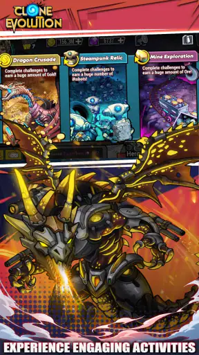 Clone Evolution: Cyber War RPG screenshot