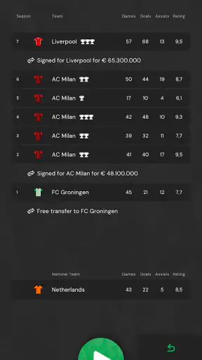 Club Legend - Football Game screenshot