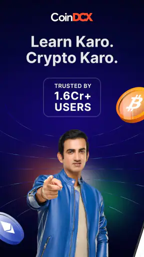 CoinDCX: Bitcoin Crypto App screenshot