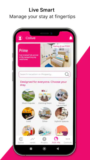 Colive: Rent PG/Hostel/Room screenshot