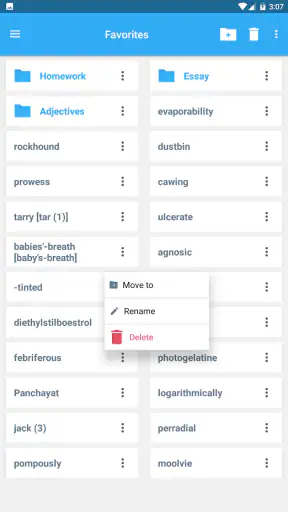 Collins English Dictionary Pro screenshot