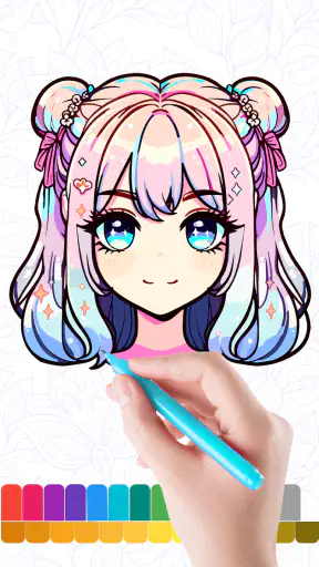 Coloring Book For Relaxation screenshot