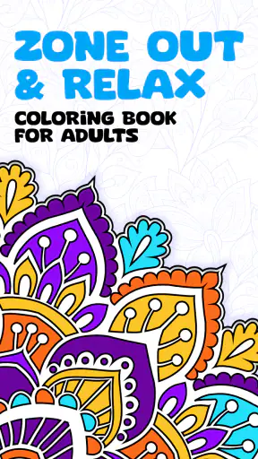 Coloring Book For Relaxation screenshot