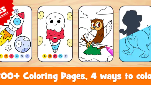 Coloring Book Games & Drawing screenshot