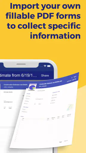 Construction Estimator App screenshot