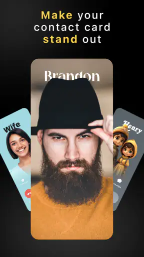 Contact Poster App - iCallPix screenshot