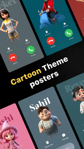Contact Poster App - iCallPix screenshot