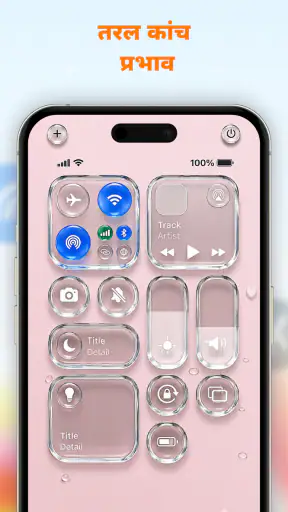 Control Panel: Widget & Theme screenshot