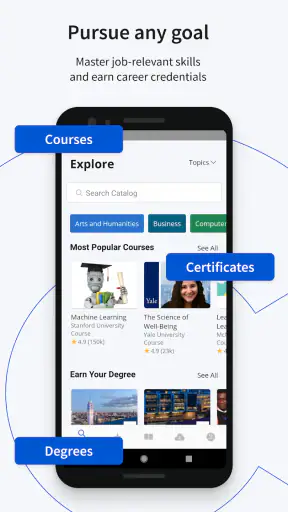 Coursera: करियर में आगे बढ़ें screenshot