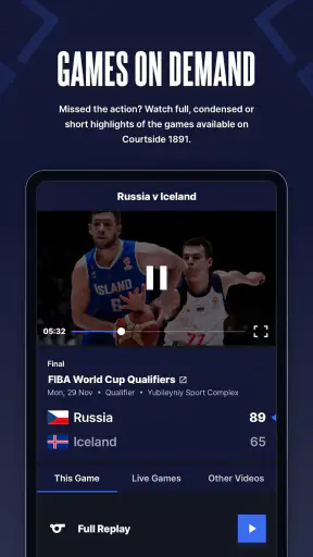 Courtside 1891 screenshot