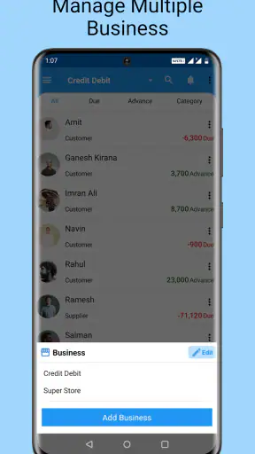 Credit Debit- udhaar khata screenshot